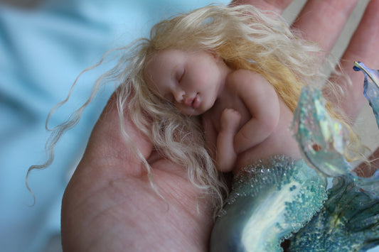 Baby Mermaid Progression Photos